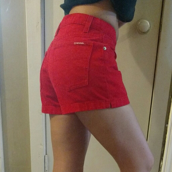Jordache Shorts Vintage Red Shorts Poshmark