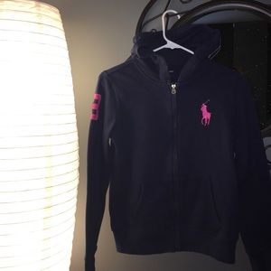 Ralph Lauren zip up hoodie