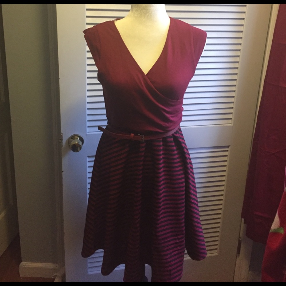 Blues Enthusiast A-line Dress