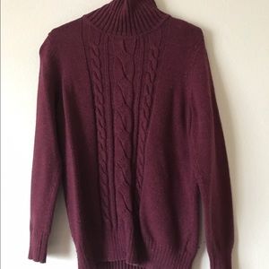 Oversized turtleneck