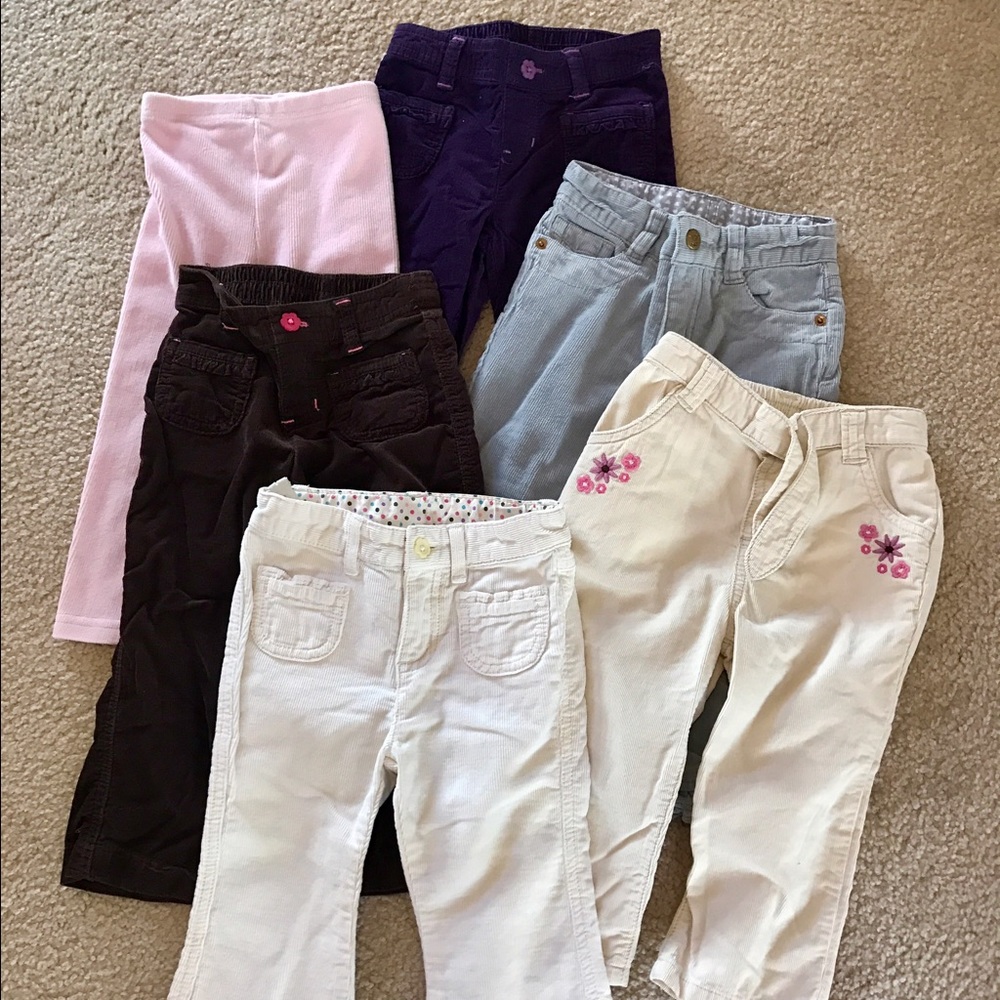 Corduroy pants bundle (6 items!)