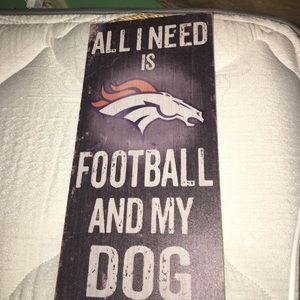 Denver Broncos Wall Sign!
