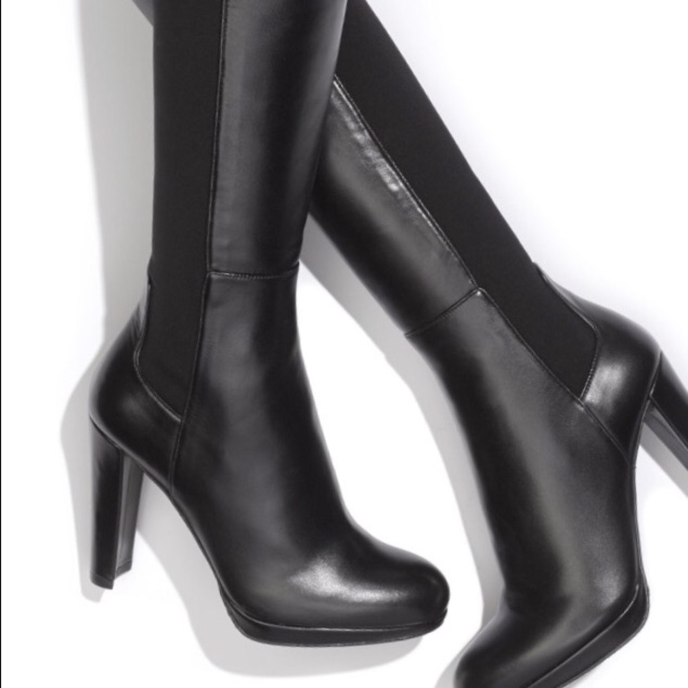 Stuart Weitzman OTK Demistrong Boots - 8