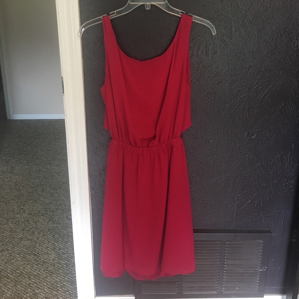 Magenta dress