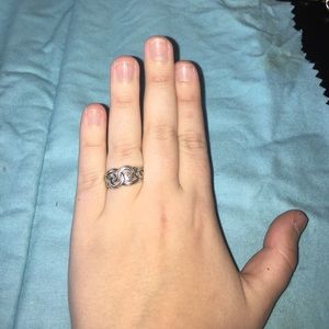 James Avery silver gentle wave ring