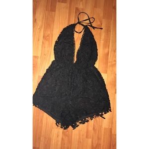 Missguided lace romper