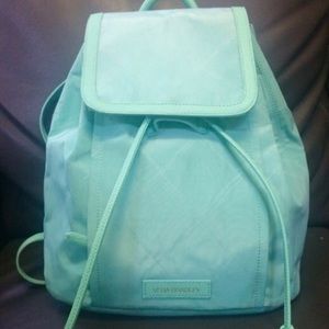 Vera Bradley Preppy Poly Backpack in Mint