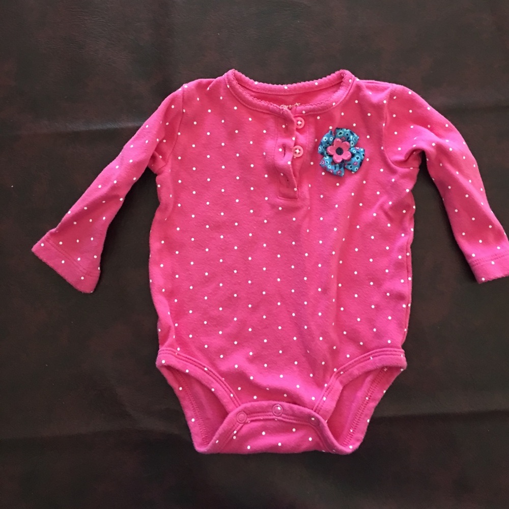 Carters long sleeve onesie