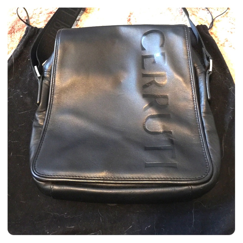 Cerruti Leather Shoulder Bag