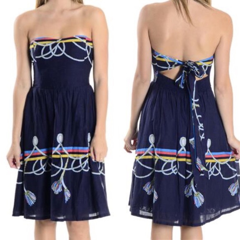 NEW Anthropologie Wakana Koike Roped In Dress Sz 0