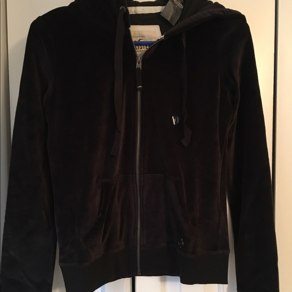 brand new Hollister velour track suit