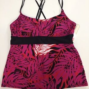 Missy Ruched Twist Tanikini Size 14 Missy Ruched Twist Tanikini Size 14