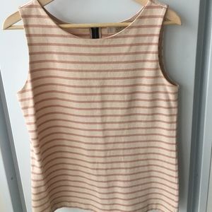 Ann Taylor Loft Tank with Zipper Back