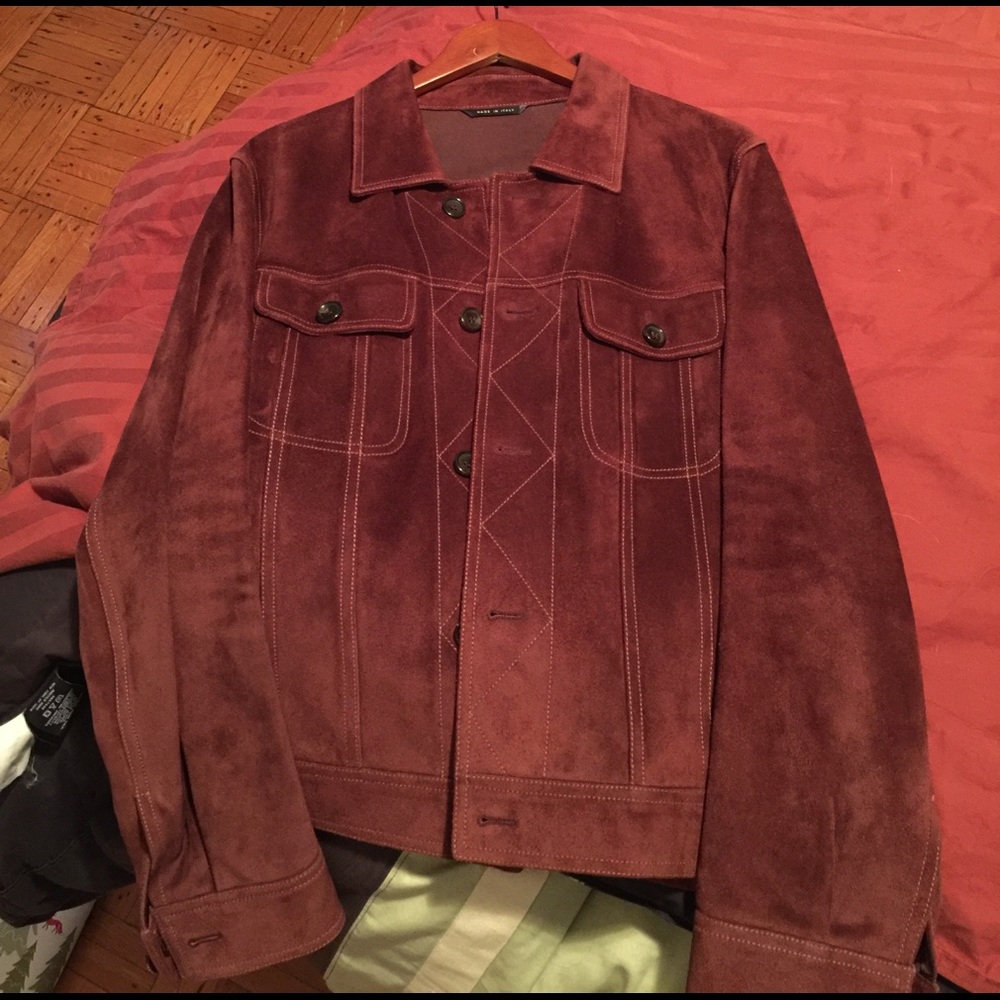 Gucci Men's Leather Jacket
