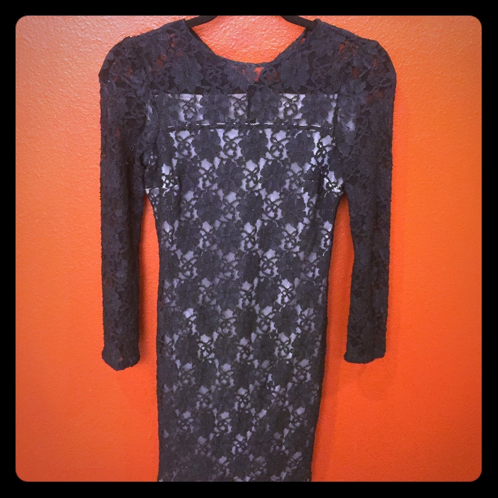 All lace comfortable and sexy dress.