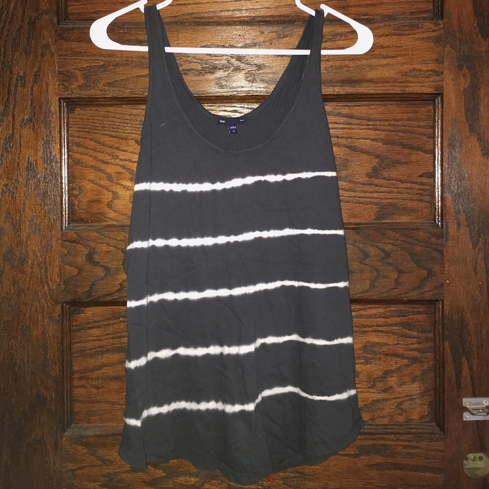 ❌SOLD❌ Casual GAP Tank Top with Tie-Dye Stripes