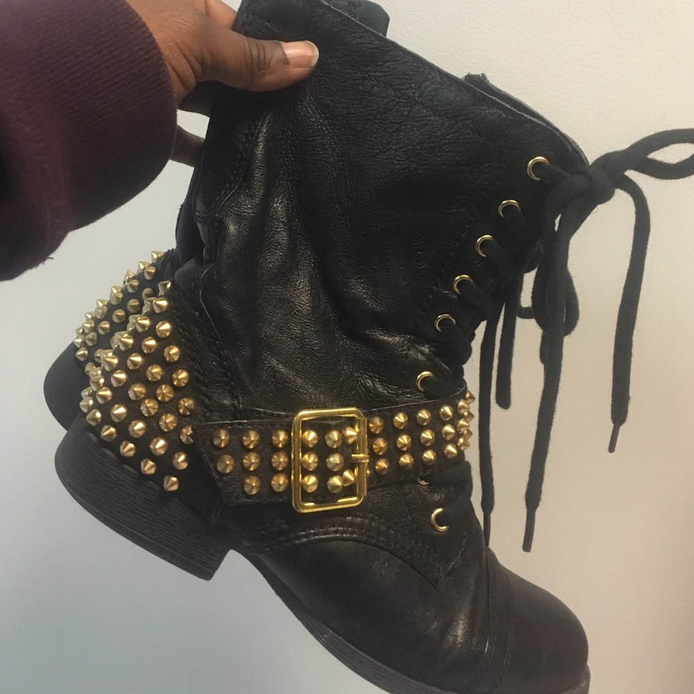 Studded Steve Madden boots