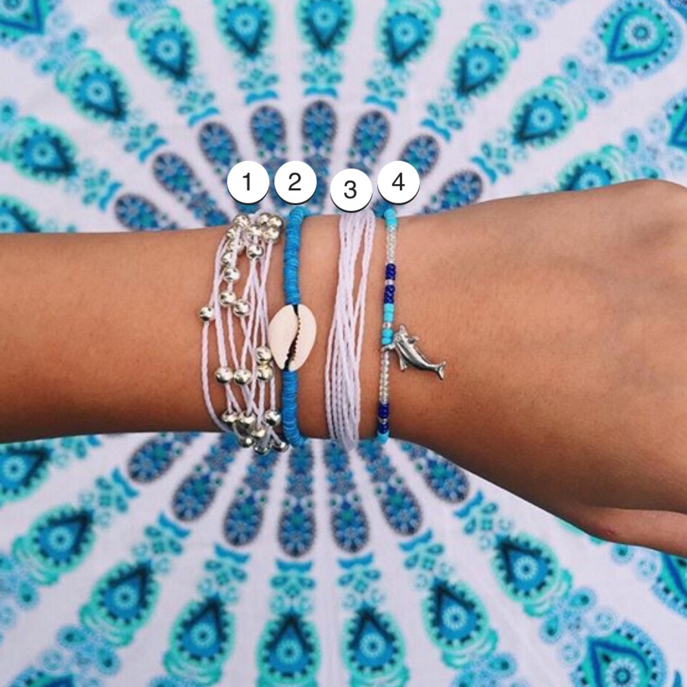 Brand New Pura Vida Bracelet Dolphin Pack