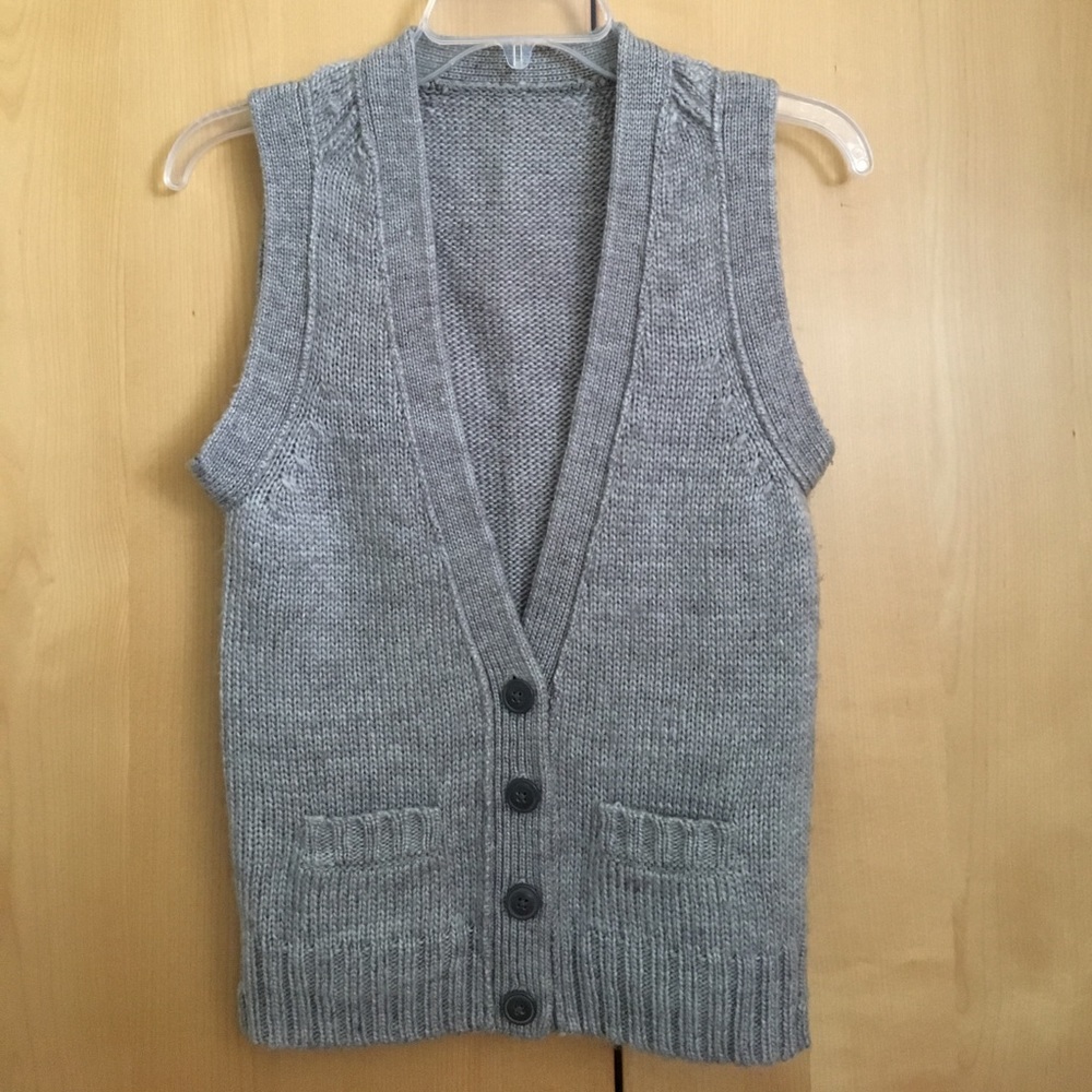 Vintage Wool blend Sweater Vest