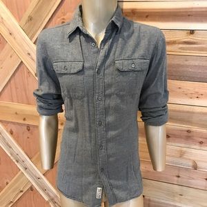 🎩 Mens Jeffrey Max Flannel Button Down
