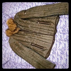 Michael Kors Warm Jacket (dark green)