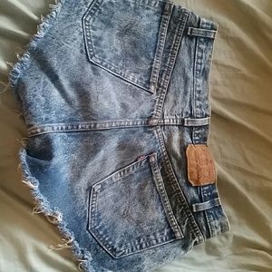 High waist shorts