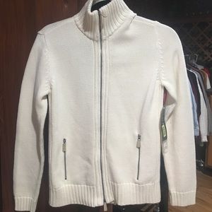 Ralph Lauren zip up cardigan sweater