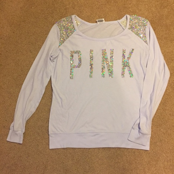 PINK Victoria's Secret Tops - Victoria's Secret Pink sequined top size small