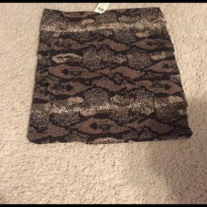 NWT Arden B Python Snake Print Skirt