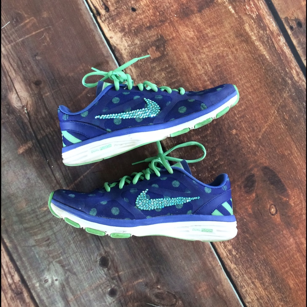 SOLD Nike stunning blinged shoes