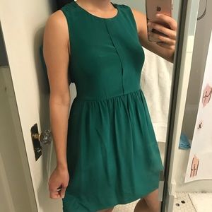 Emerald Green Madewell Dress