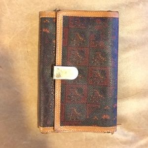 Vintage Escada paisley wallet