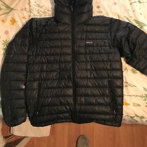 Patagonia 800 fill down black jacket