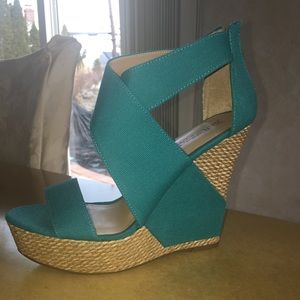 Turquoise wedges