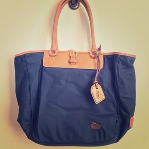 Dooney & Bourke Nylon and Leather Shoulder Bag