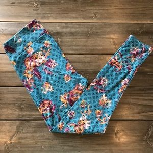 NEW TC blue paisley LuLaRoe leggings!