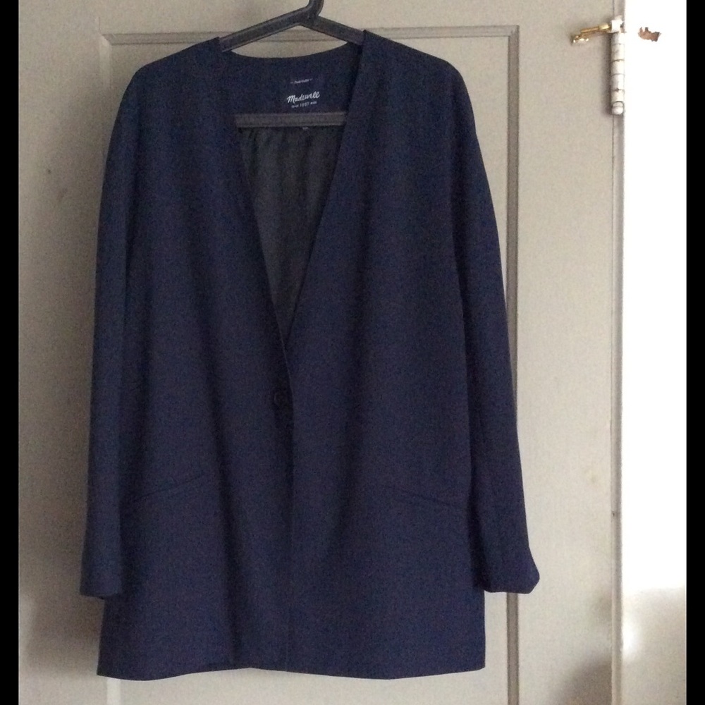 Madewell Oversized blazer sz 12 as is