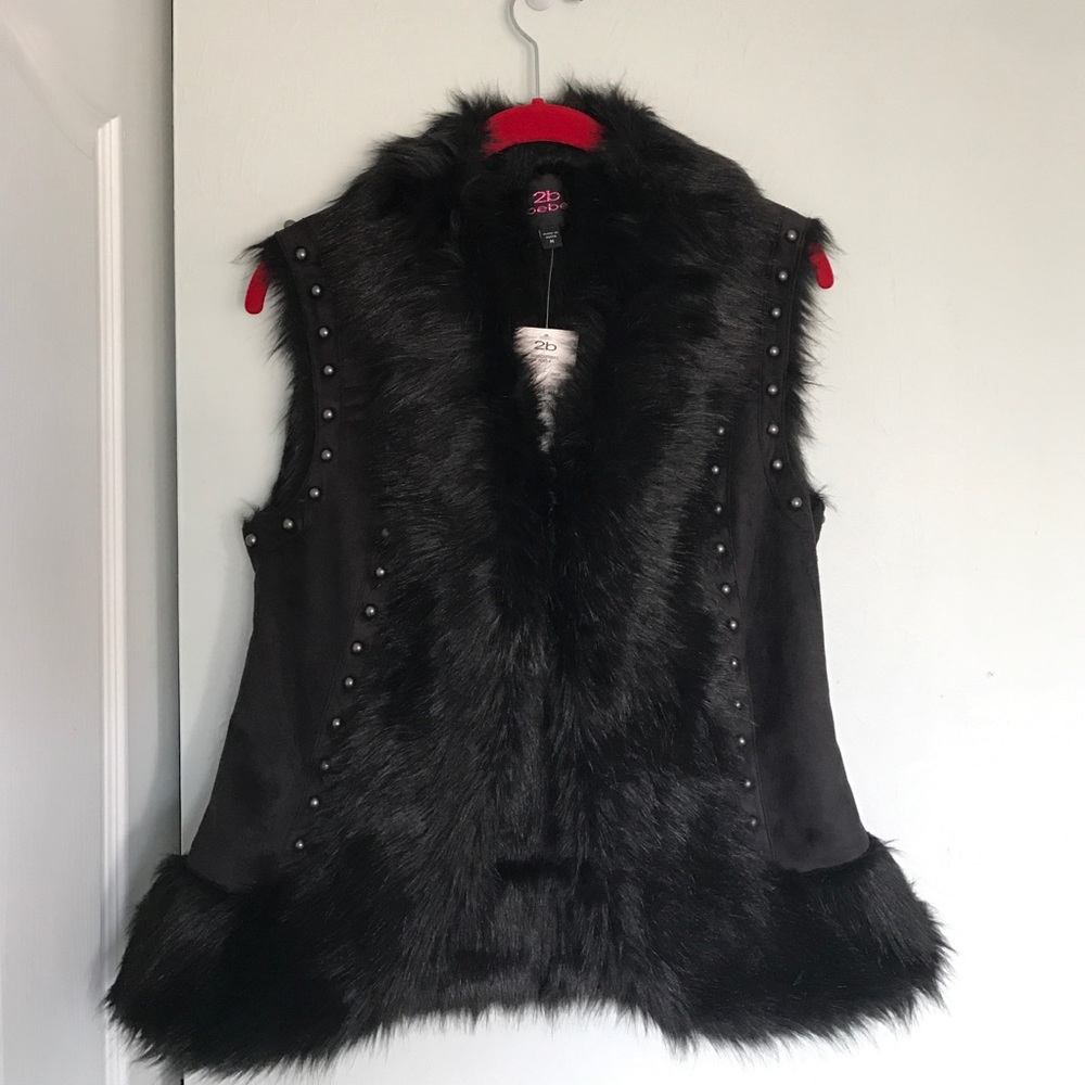 Bebe Sherpa Vest