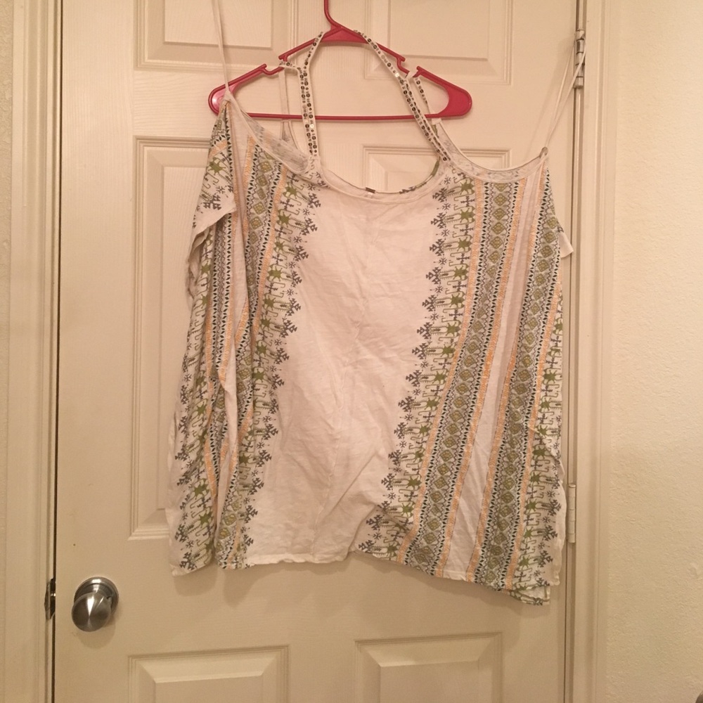 Free people open shoulder top