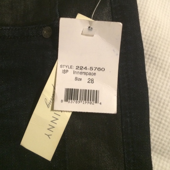 Rich & Skinny Dark blue & black faux leather - Picture 2 of 4