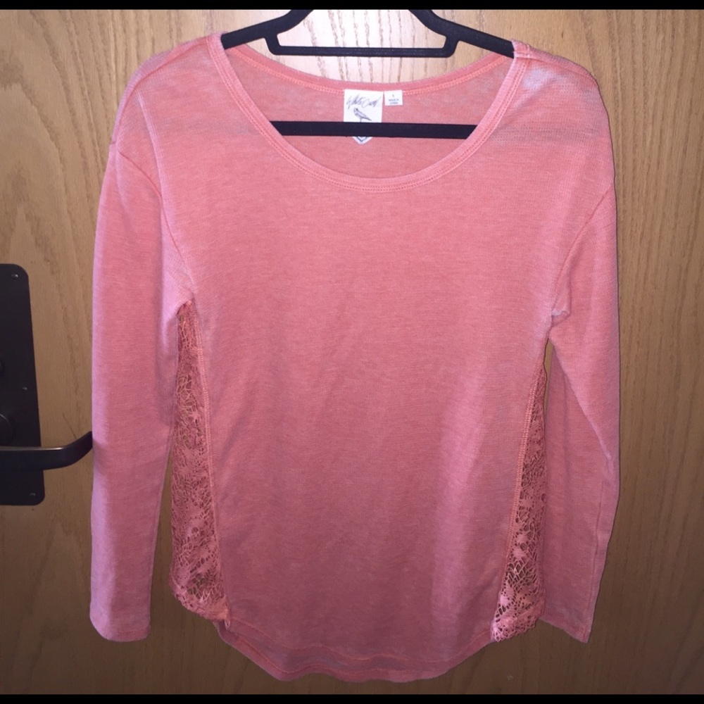 Casual cutout lace top