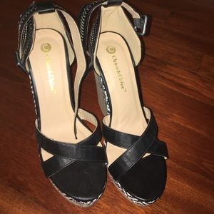 Chase and Chloe wedge sandals