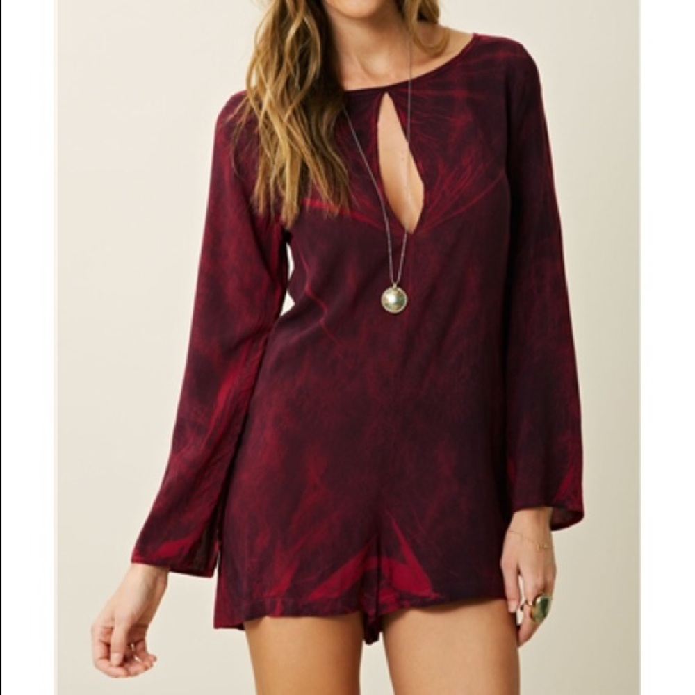 Tie dye Blue Life Romper Planet Blue