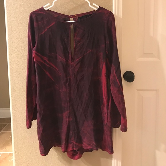 Tie dye Blue Life Romper Planet Blue - Picture 3 of 5