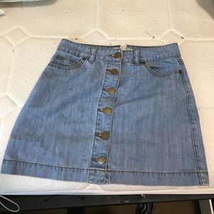 Denim Skirt