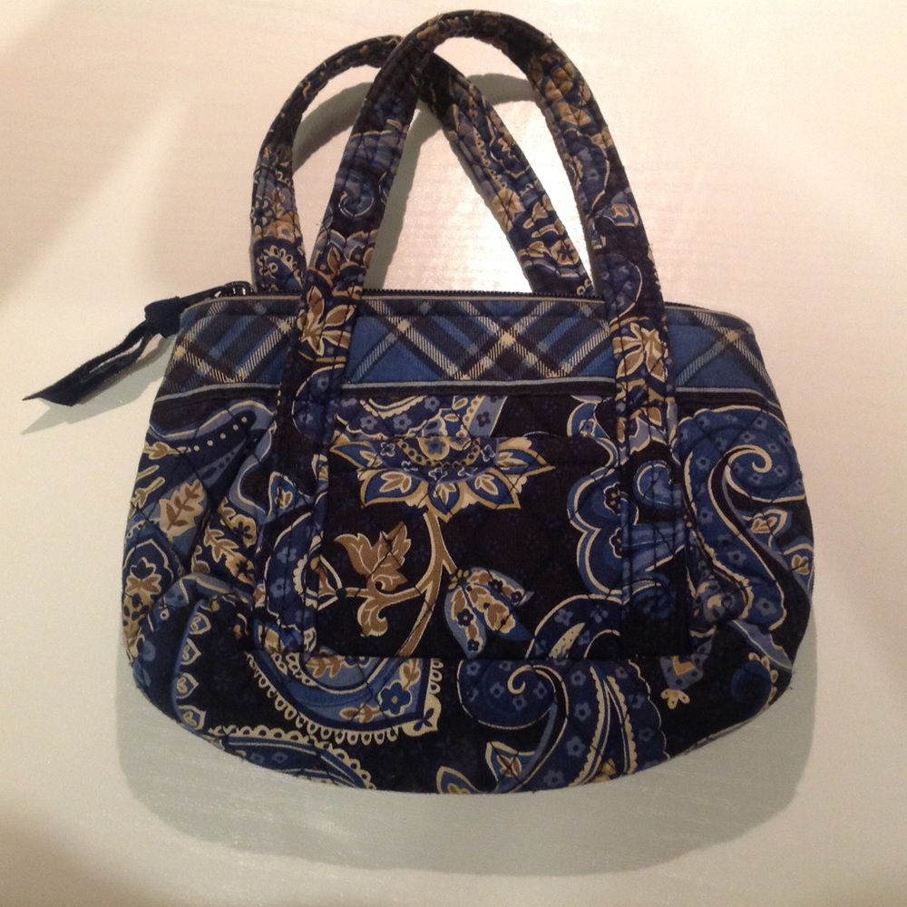Vera Bradley Small Handbag in Windsor Navy