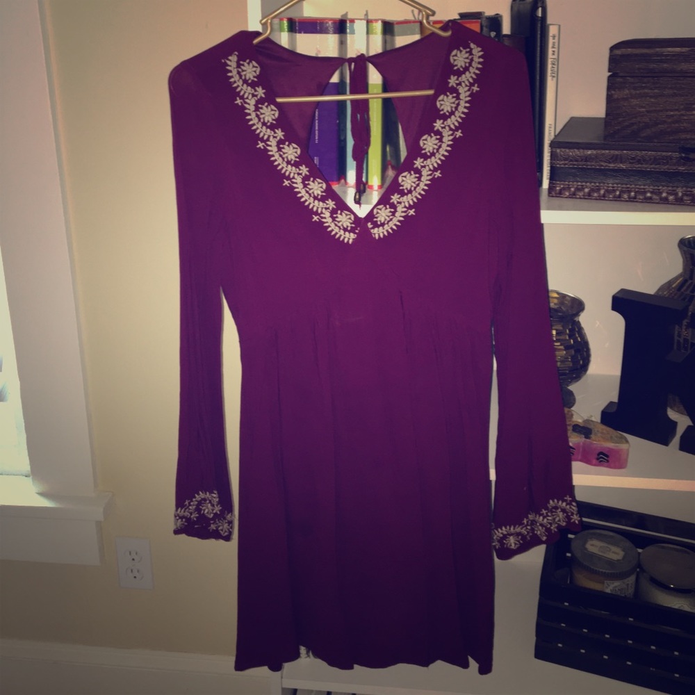 Boutique Purple Dress