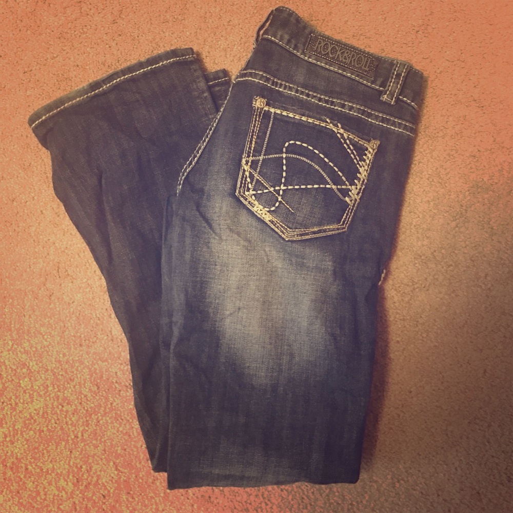 Rock and roll cowgirl low rise 29x32