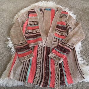 ✨Francesca's collection✨ knit open drape cardigan