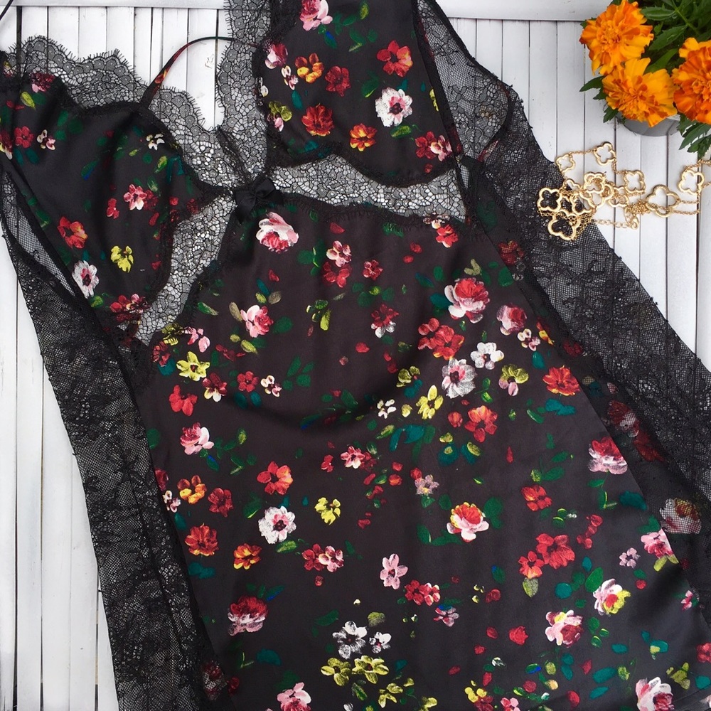 Victoria's Secret Satin and Lace Slip